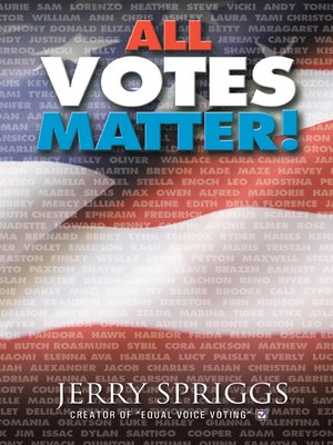 cover image of All Votes Matter!